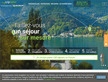 Tablet Screenshot of mytriptailor.com